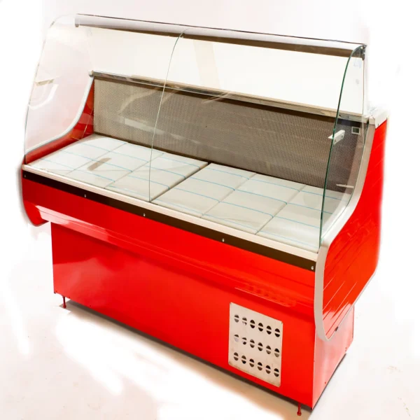 Vitrină frigorifica VF1000 Pentru Mezeluri/Carne, Profesionala, Dezghetare Automata, Afisajul Digital, 170X93X60X124 CM